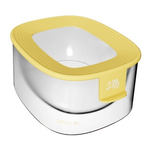 It is suitable for hot spring small hamster bathroom toilet toilet dual -use gold silk bear bath and sand pot, bathtub to connect urine sand pot supplies
