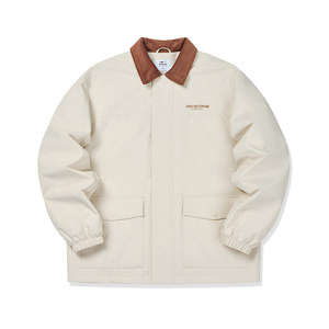 
Hongxing Erke Cotton Clothes Men's 2025 Winter New Men's Retro Contrast Color Lapel Casual Warm Jackets