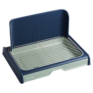 
Dog toilet with wall iron grid drawer dog toilet small, medium and large dog anti-stepping potty urinal pet