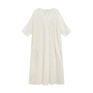 
EXCEPTIONException women's Chinese piece embroidery craft dress five-quarter sleeve Chinese long skirt