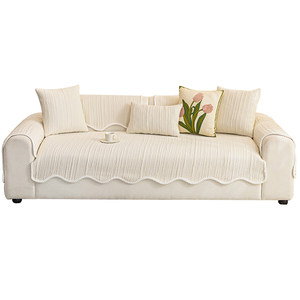 
Class A maternal and infant grade sofa cushion 2026 new cream style cover cloth one-piece four-season universal anti-slip summer cushion
