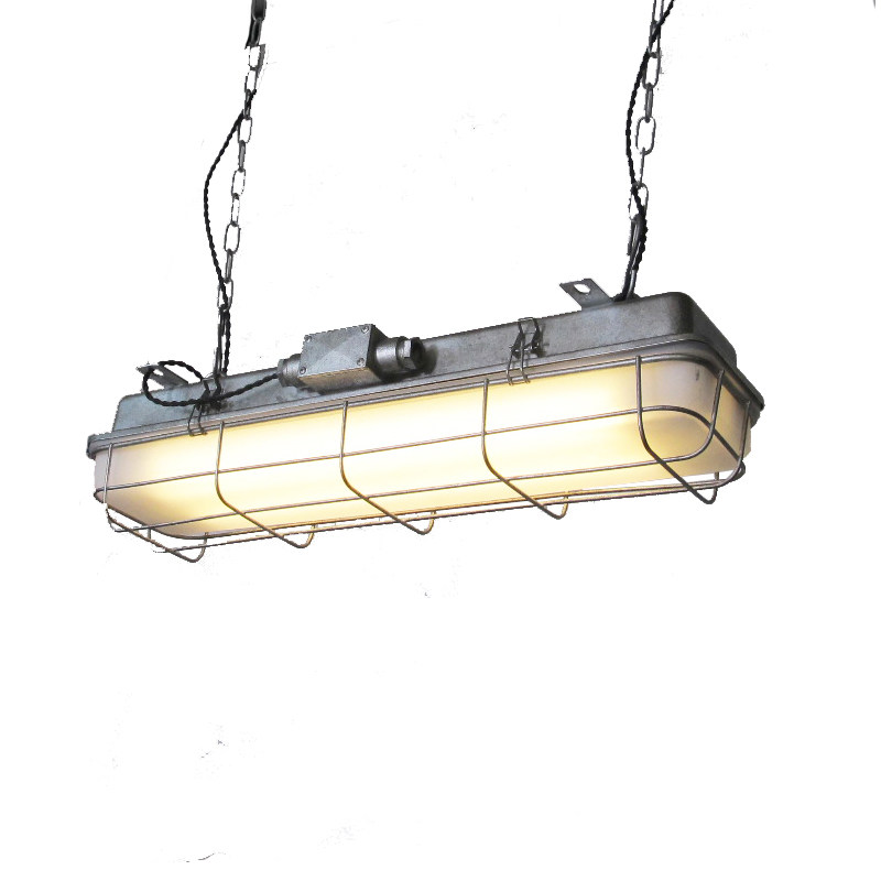 Picture of Industrial Chandelier - 2-Light Iron Retro Loft Light Fixture
