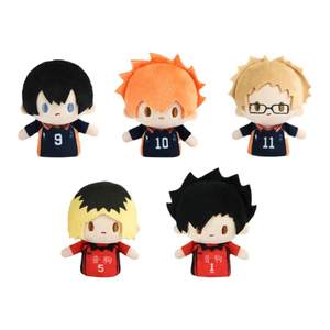 
[Choose 6 pieces for 89 yuan] Volleyball Junior Plush Finger Puppet Backpack Pendant Doll Pendant Peripheral Gift Collection