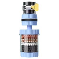 Faucet extension filter universal anti-splash spout water purification