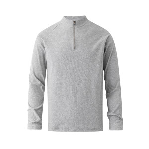 
MRCYC light and mature style half-zip long-sleeved T-shirt for men 2026 spring new style with Korean style slim fit and muscular wear