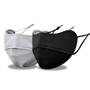 Shuihua Qingyang sun protection radiation mask mask UV face protection ice silk silver fiber can wash 5G clothes for men and women