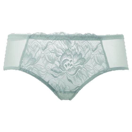 Greer pure lace naked skin-friendly underwear for women zero sense breathable soft mid-waist briefs
