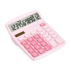  Powerful Calculator Desktop Office Accounting With Solar Energy Students With Large Screen Large Buttons Dual Power Supply