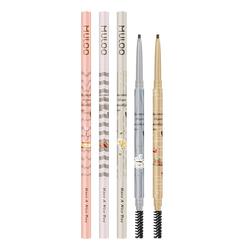 Muloo Catalog Sweet Face Thin Core Double-ended Eyebrow Pencil - Waterproof And Sweat-proof Natural Makeup, Smudge-proof And Fade-resistant
