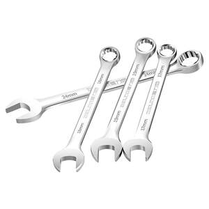 
Delixi dual-purpose wrench No. 10 13 plum open plum blossom wrench fork board wrench set wrench tool