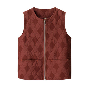 
Large size loose sleeveless vest mother casual female horse clip