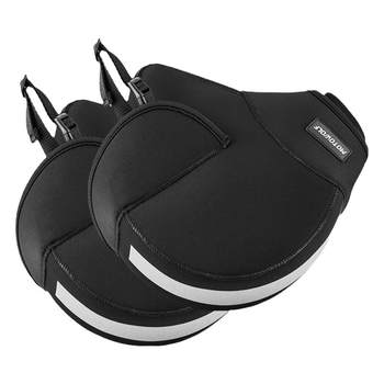 Motorcycle handlebar cover plus velvet warm hand guard