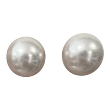
TheDream French-style beautiful temperament big pearl earrings