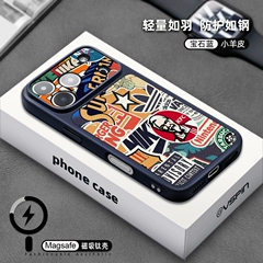 Nike case — Collage Style Logo and Character Phone Case for /15/16 Pro Max Plus Phone Case for iPhone 17, 16, 15, 14 and 13