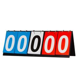 [Fake one and pay ten] The billiards scoreboard can be turned over