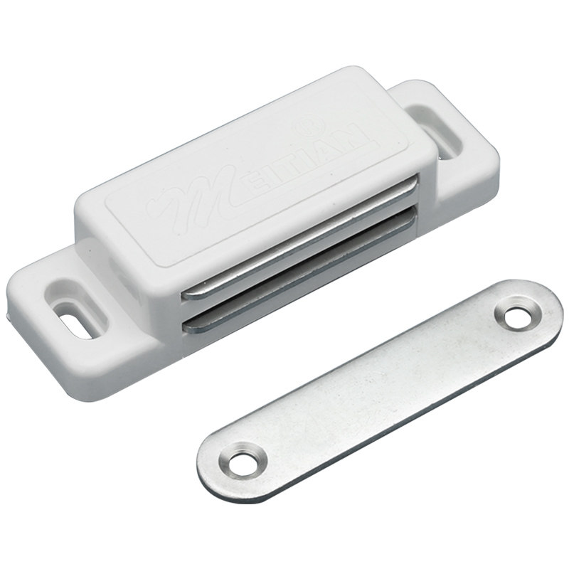 2PCS Cupboard Door Cabinet Latch Lock Set Spring Loaded Mini Tip Push Catch Release Latch Lock Rebound Self-Locking Device For Cu