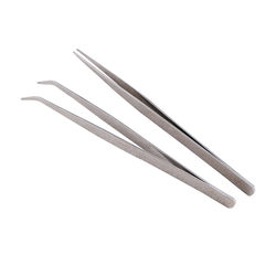 High-quality tweezers with thickened and hardened stainless steel tweezer tips