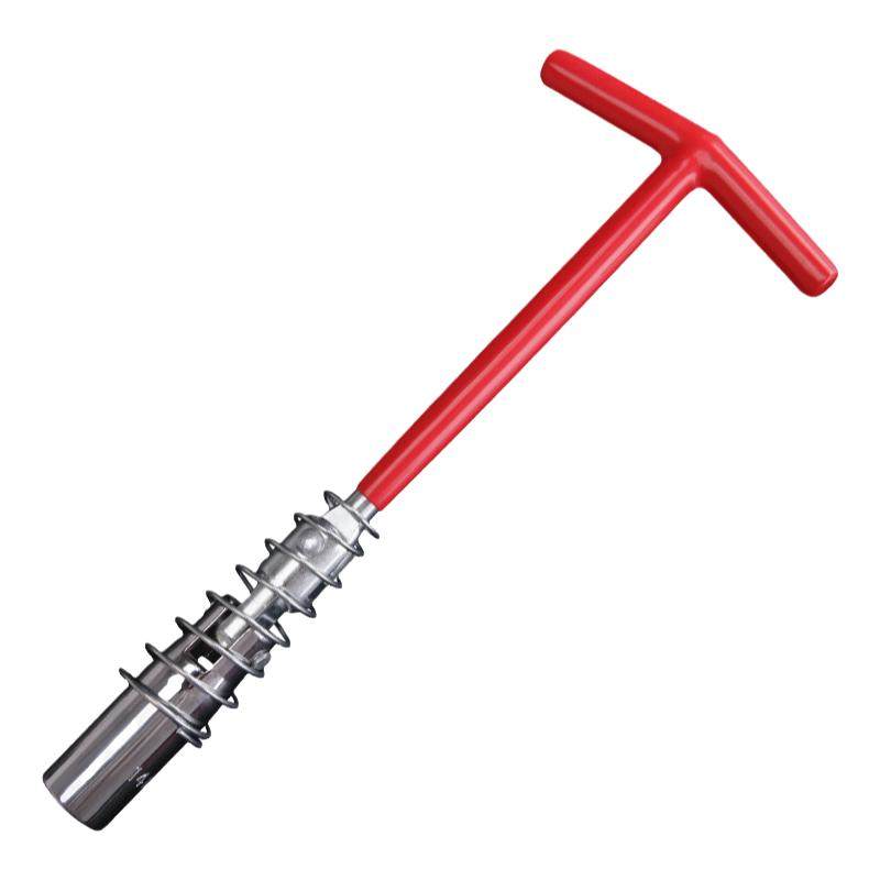 Un Mécanicien Automobile Installe Une Bobine D'allumage Pour Une Bougie