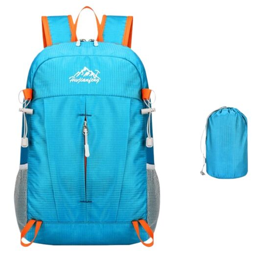 
2025 Mountaineering Bag Skin Bag Men's and Women's School Bag Outdoor Ultra-Light Sports Backpack Travel Backpack Lightweight Hiking