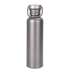 Pure titanium sports kettle outdoor cycling and travel portable camping water bottle lightweight outdoor camping water cup can boil water