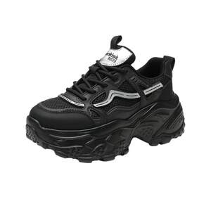 
Dadong Black Dad Shoes Women's 2026 New Spring Versatile Shoes Thick-soled Heightening Shoes Casual Sports Shoes Women