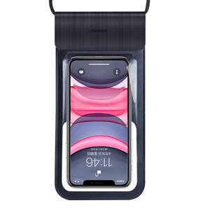 
Green Network Mobile Waterproof Bag Touch Screen Swimming Rafting Diving Transparent Bag Takeaway Special Underwater Waterproof Mobile Phone Case