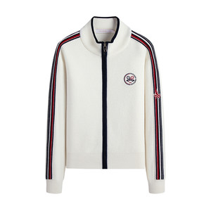 
Navigare Italian small sailboat contrasting casual wool knitted cardigan jacket women's spring new sweater