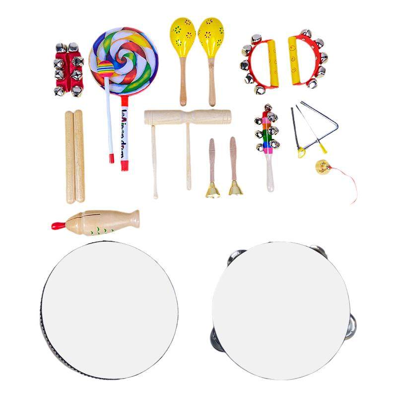Thrown Instruments Wooden Castanets Percussion Instruments - Early Childhood Music Toys