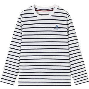 
Navigare Italian small sailboat boy long sleeve T-shirt spring and autumn clothes children round neck striped top boy