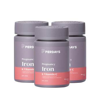 Highly absorbable active iron iron supplement tablets for pregnant women PERDAYS