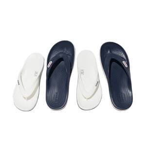 
Crocs flip flops Crocs women's outer wear sandals beach shoes men's foot-clip slippers 205393