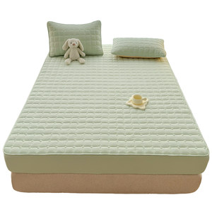 Fitted bed cover, mattress protector, 2026 new four-season universal dirt-proof quilted all-inclusive waterproof diaper sheet set