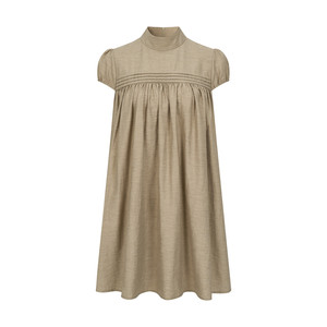 
dorydory mid-length babydoll skirt shirt dress 2026 summer new style puff sleeve loose flesh-covering skirt for women
