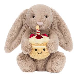 
[Wedding Gift] Jellycat Embrace Rose Bonnie Rabbit Plush Doll Wedding Doll Press Doll