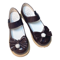 Fantasy Fairy Tale Dumpling Olita Shoes Original Shoes Japanese Student Round Head Retro Jk Uniform Bow Shoes