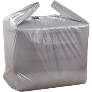 
Silver gray moving clothing storage clothing packaging thickened packaging plastic handbag extra large plastic bag