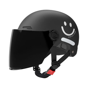
3c certified electric motorcycle helmet new national standard men and women Class A safety helmet summer sun protection semi-helmet universal in all seasons