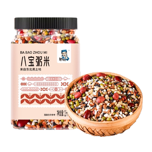 Babao porridge rice raw material brown rice grain miscellaneous grain food porridge can can for wholesale dedicated sucrose -free nutrition porridge pregnant women