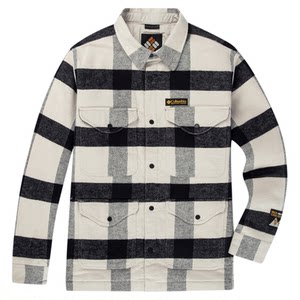
Columbia Columbia Outdoor 25 Autumn and Winter New Men's Cotton Shirt Lapel Casual Cotton Clothing WE4925