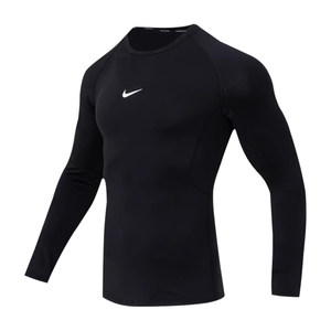 
NIKE Nike men's casual sports training fitness breathable round neck quick drying long-sleeved T-shirt FB7920-010