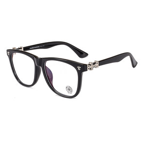 Jacky Xue, Bai Jingting, the same black frame glasses for men, retro big face, full frame glasses for women, myopia glasses