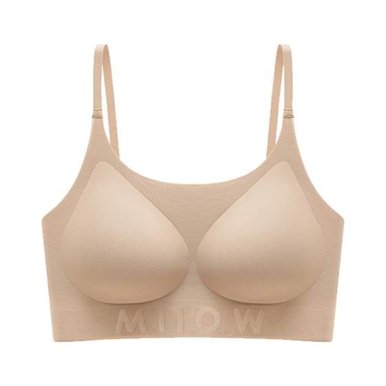 
Catman liquid foundation without trace underwear vest impermeable invisible small breasts gathered in one-piece flesh-colored skin-colored back bra