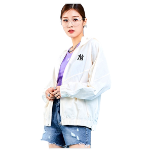 MLB official male and female couple classic embroidered logo hoodie sports casual jacket WJB06
