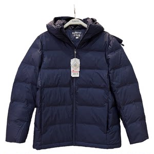 Benny Road Winter Winter Waterproof and Thickened Casual Pure Color Seamless Hat Plel Men's Jacket keeps warm