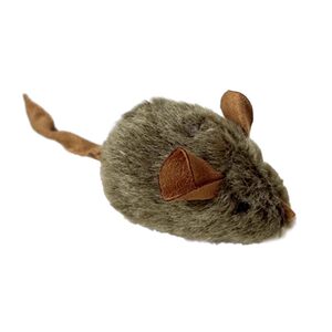 
Cat toys called mouse intelligent sensing light trigger sound plush simulation little mouse cat self-exciting toys