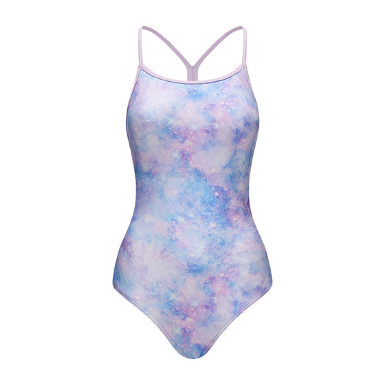 
Decathlon swimsuit women's professional racing slimming swimsuit anti-chlorine beauty back cover hot spring one-piece swimsuit IVL2