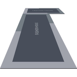 Diatom mud kitchen floor mat anti-slip oil-proof water-absorbing mat door door dirty-resistant foot mat waterproof special wipeable carpet