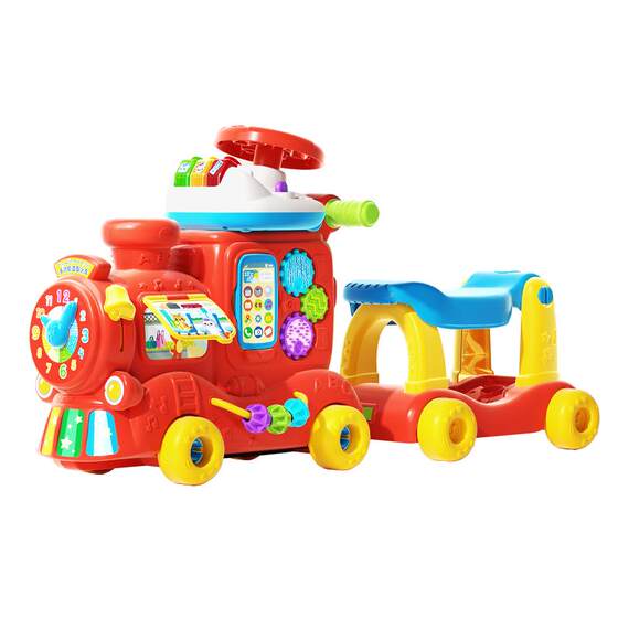 
New Viada Multifunctional Education Train 5-in-1 Toy 1-3 Years Old Hand-Project Toddler Children's Day Gift