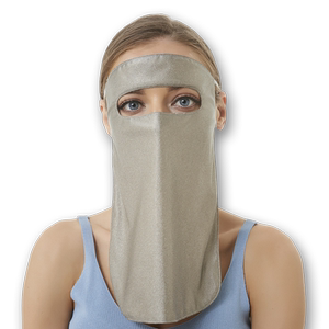 Shuihua Qingyang 5G silver fiber radiation prevention mask Mask Mask computer mobile phone protective facial neck and men and women breathable