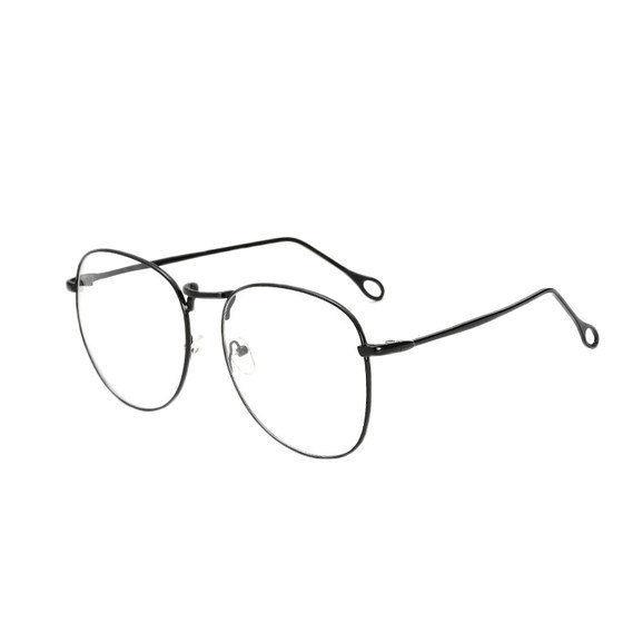 Xiaohongshu face face, small glasses box female big face lean plain artifact big frame round face, eye frame mirror frame female with myopia